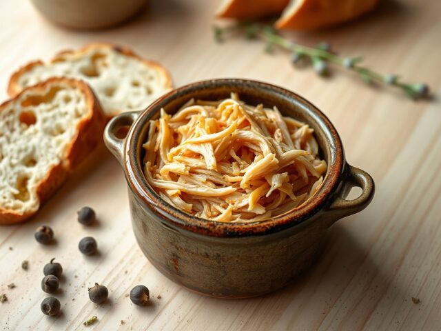 Rillette van Varkensschouder uit de Slow Cooker