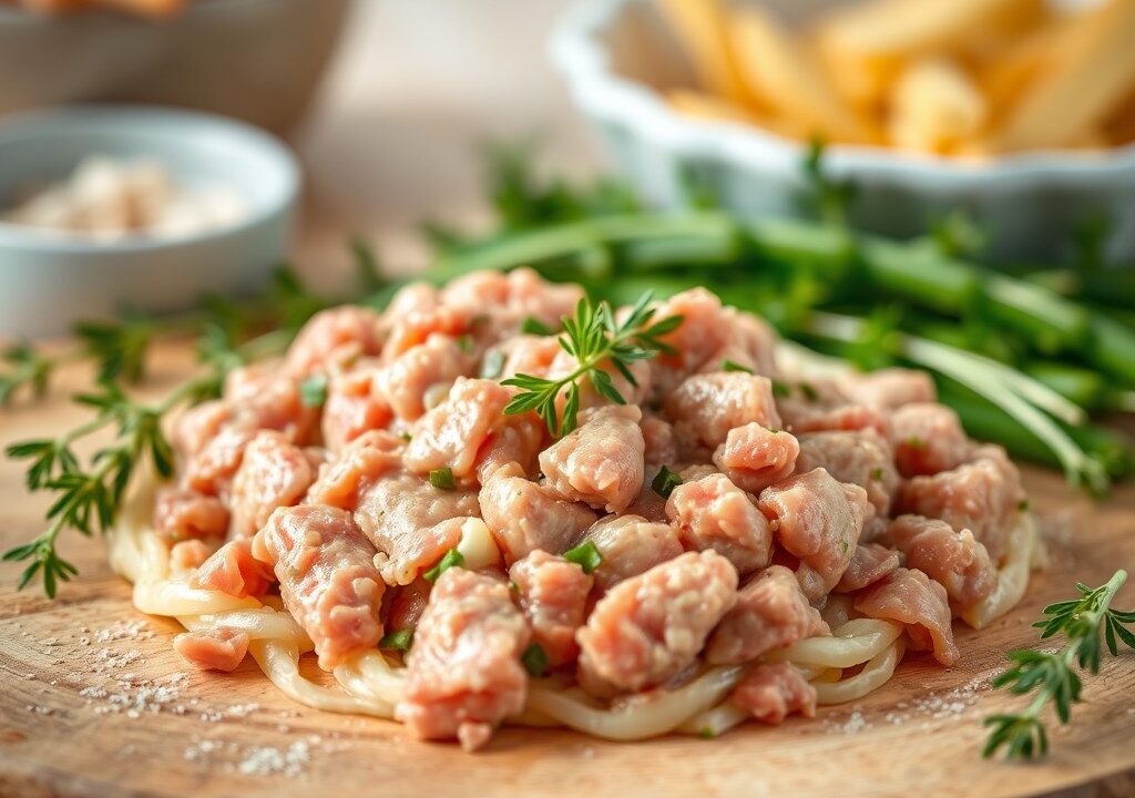 Rillettes, AI-gegenereerde illustratie