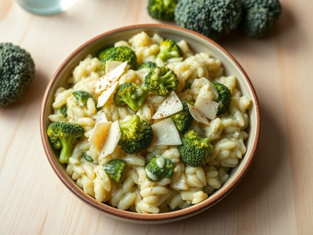 Risotto met broccoli