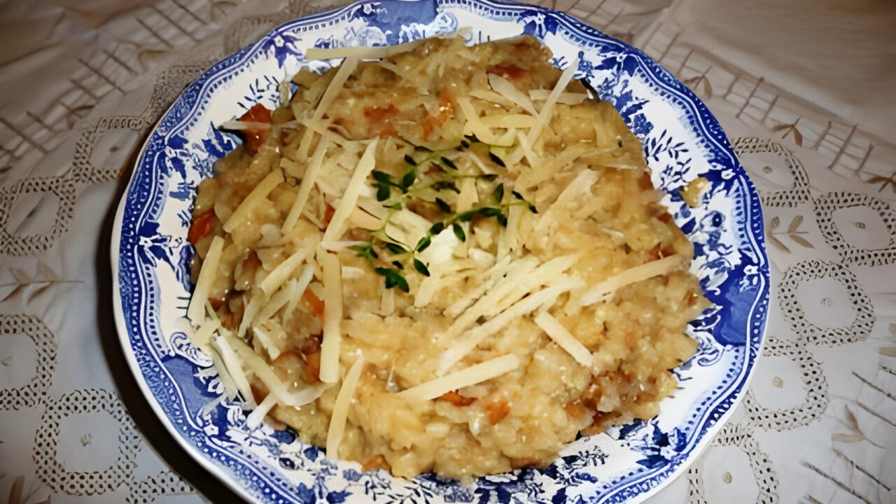 Risotto met cantharellen