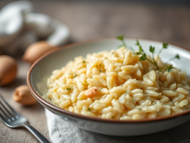 Risotto met Gember — AI-gegenereerde illustratie