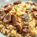 Risotto met paddenstoelen