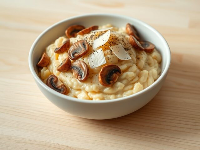 Risotto met porcini