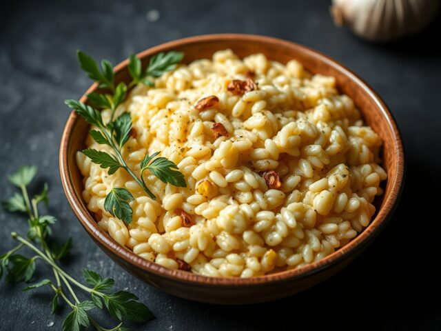 Risotto Van de Oogst van Marilisa Allegrini — AI-gegenereerde illustratie