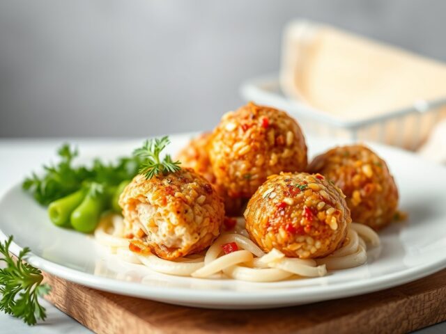 Risottoballetjes met tonijn