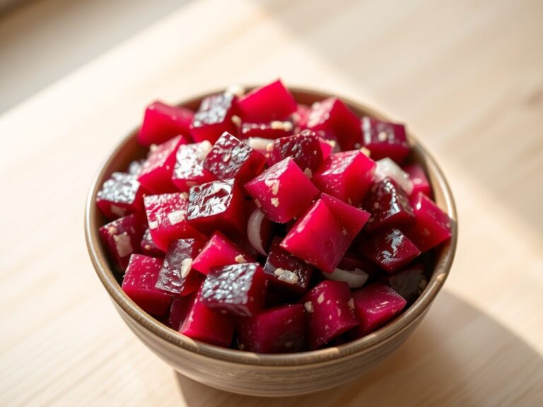 Rode bieten salade