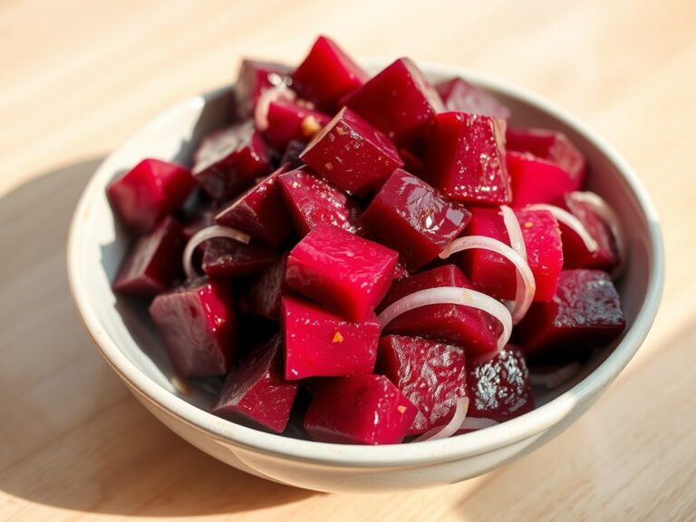 Rode bieten salade (lauw-warm)