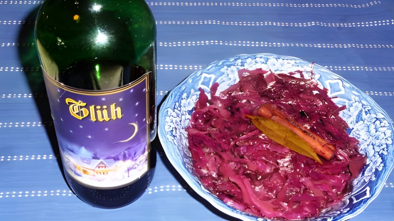 Rode kool met glühwein