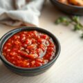 Rode saus voor bij de Shoarma
