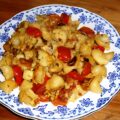 Roerei met een restje pasta