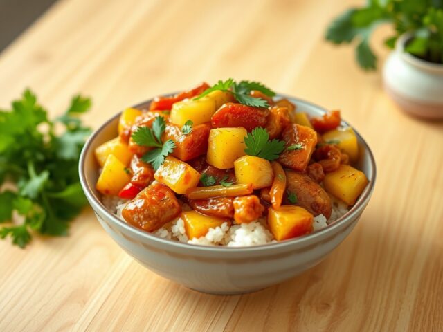 Roergebakken Thaise fricandeau