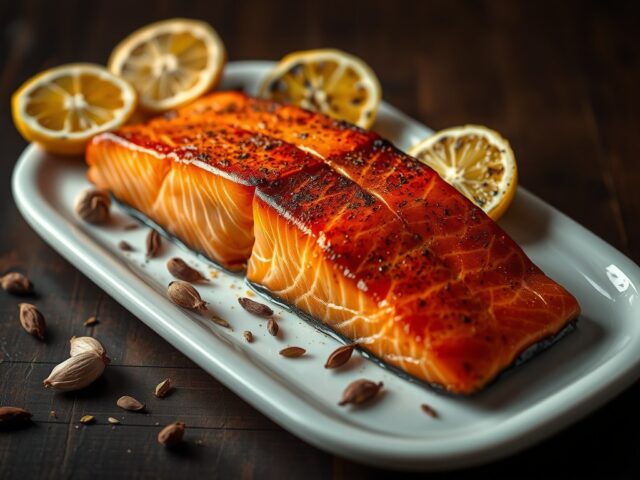 Roken van zalm