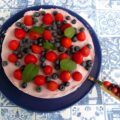 Romige Yoghurttaart met zomerfruit (glutenvrij)