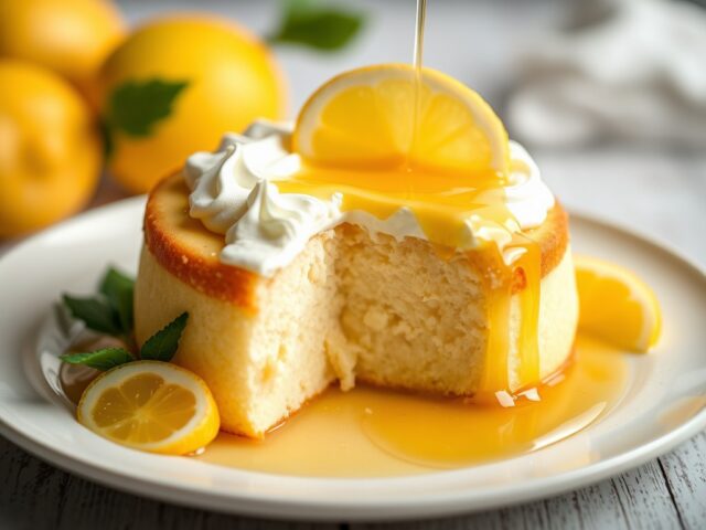 Roomcake met Citrusstroop