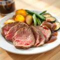 Rosbief met ‘pommes fondantes’
