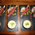 Rosbiefrolletjes met asperges