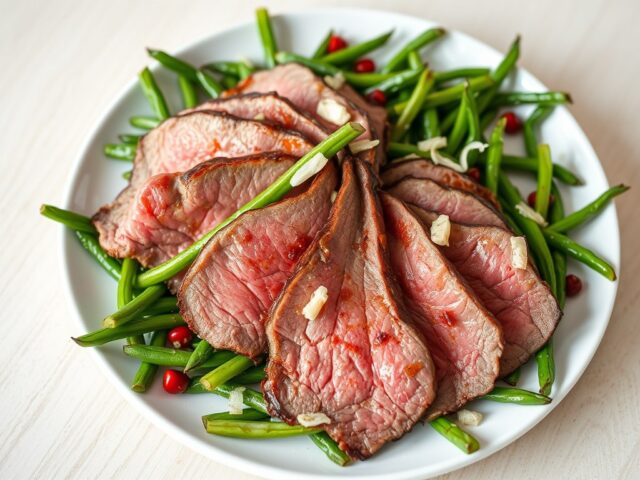 Rosbiefsalade