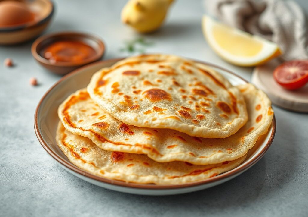 Roti koekoes — AI-gegenereerde illustratie