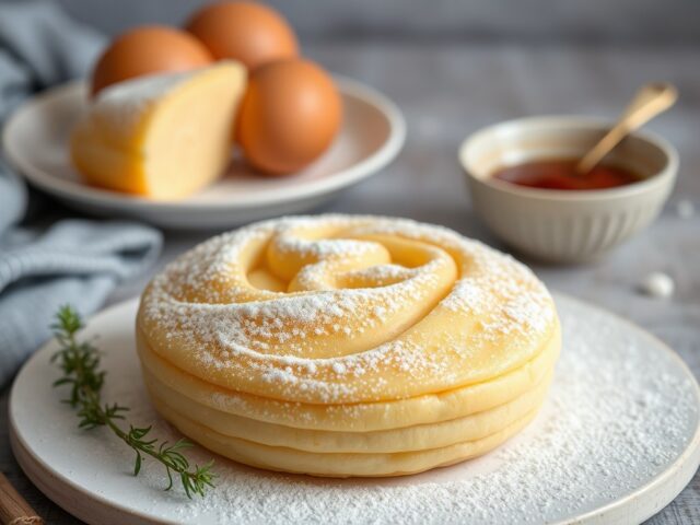 Roti kukus — AI-gegenereerde illustratie