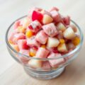 Roze huzarensalades (uit potjes)