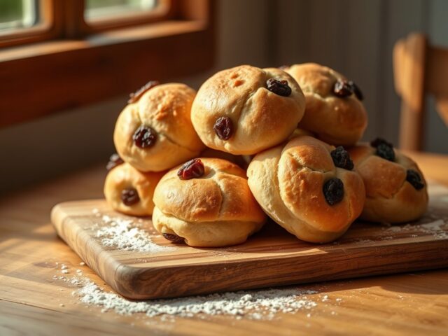 Rozijnen bollen