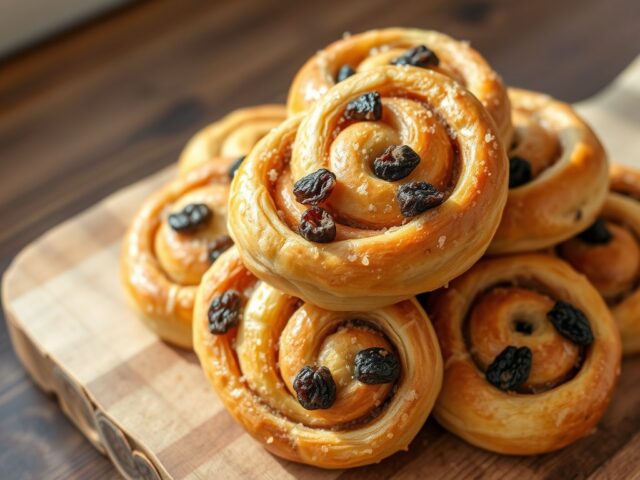 Rozijnenbroodjes