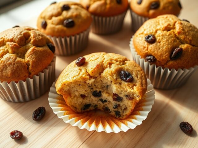 Rozijnenmuffins