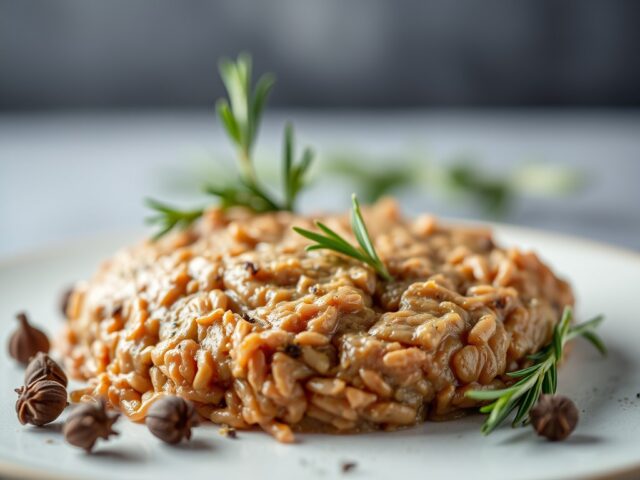 Runder Rillettes