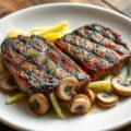 Runderfilet met paddenstoelen