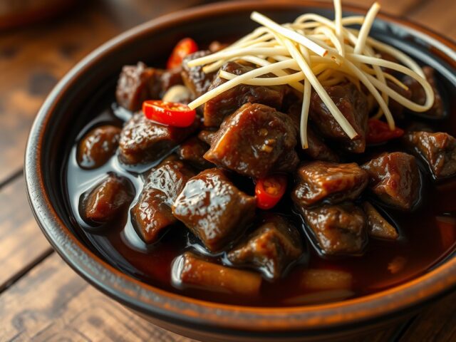 Runderstoofpot op Koreaanse Wijze uit de Slow Cooker