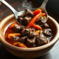 Runderstoofpotje met paprika