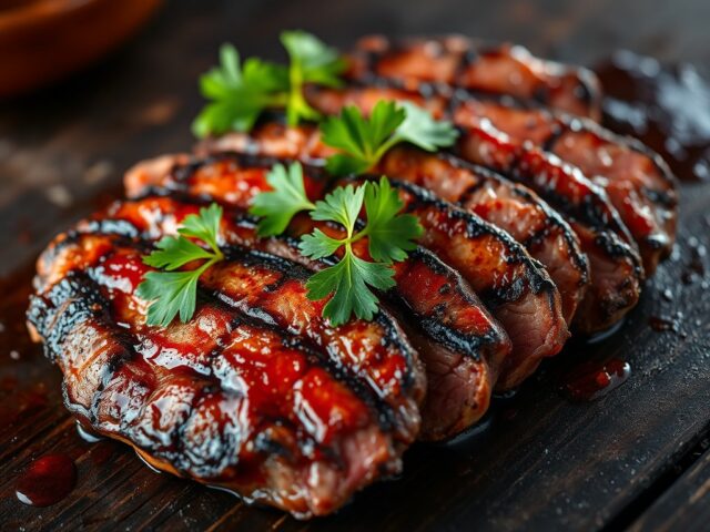 Rundvlees Gemarigrilled