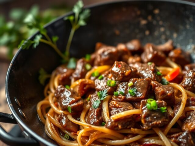 Rundvlees met oestersaus, Hao You Niu Rou (Chinees)