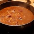Rundvleesgoulash met port en balsamico