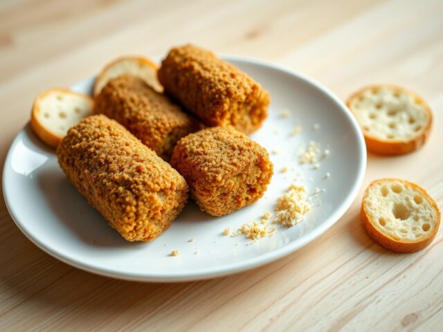 Rundvleeskroketten naar vaders recept