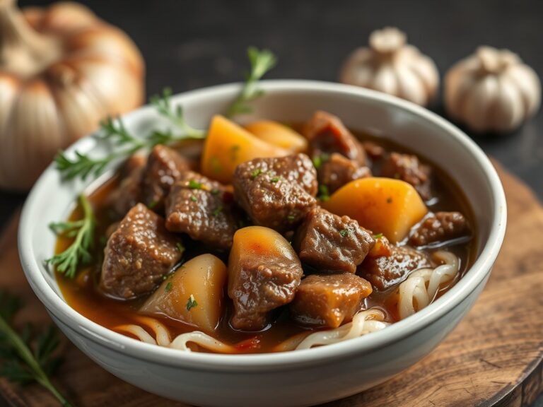 Rundvleesstoofpot met Linzen