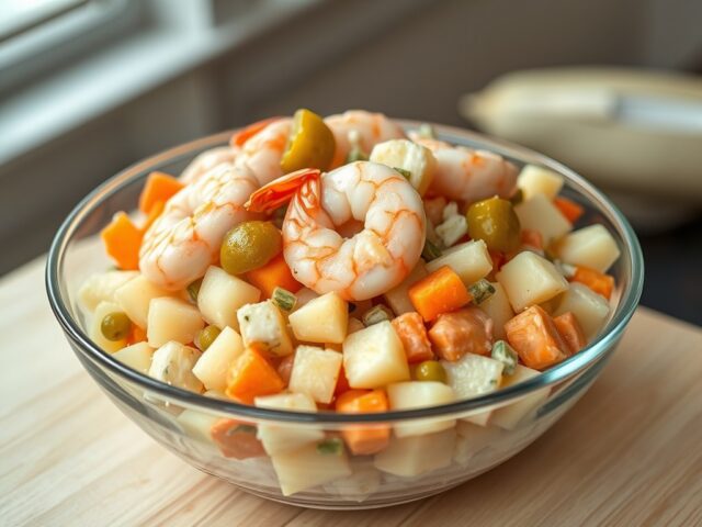 russische garnalensalade