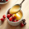 Sabayon met rood fruit uit de oven