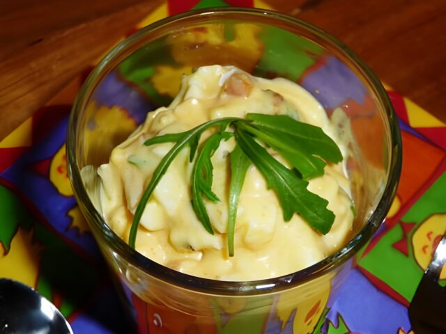 Salade “de Kip en het ei”