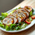 Salade met eendeborst en passievruchten: