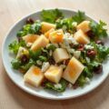 Salade met meloen en gorgonzola