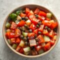Salade met Tomaten en Kappertjes