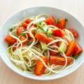 Salade met venkel,tomaat en komkommer