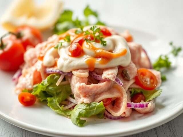 Salade van Bep — AI-gegenereerde illustratie