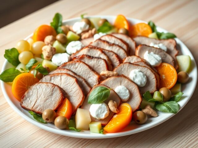 Salade van eendenborst