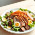 Salade van eendenborstfilet