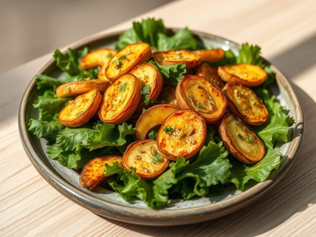 Salade van pastinaken