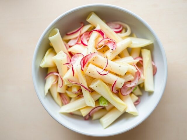Salade van schorseneren