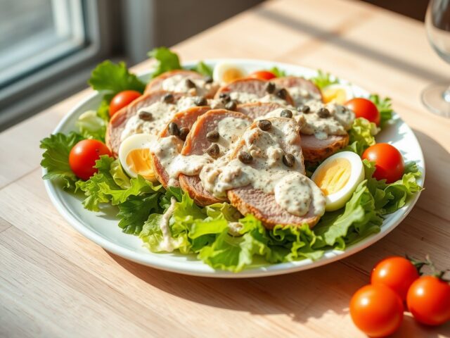Salade vitello tonnato