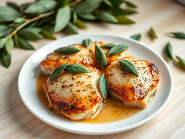 Saltimboca met kip